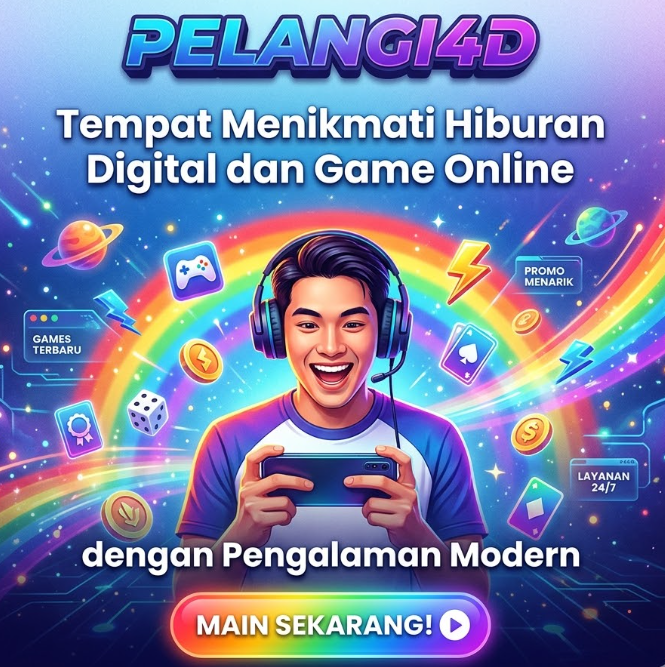 Banner Utama Layanan Digital Modern PELANGI4D